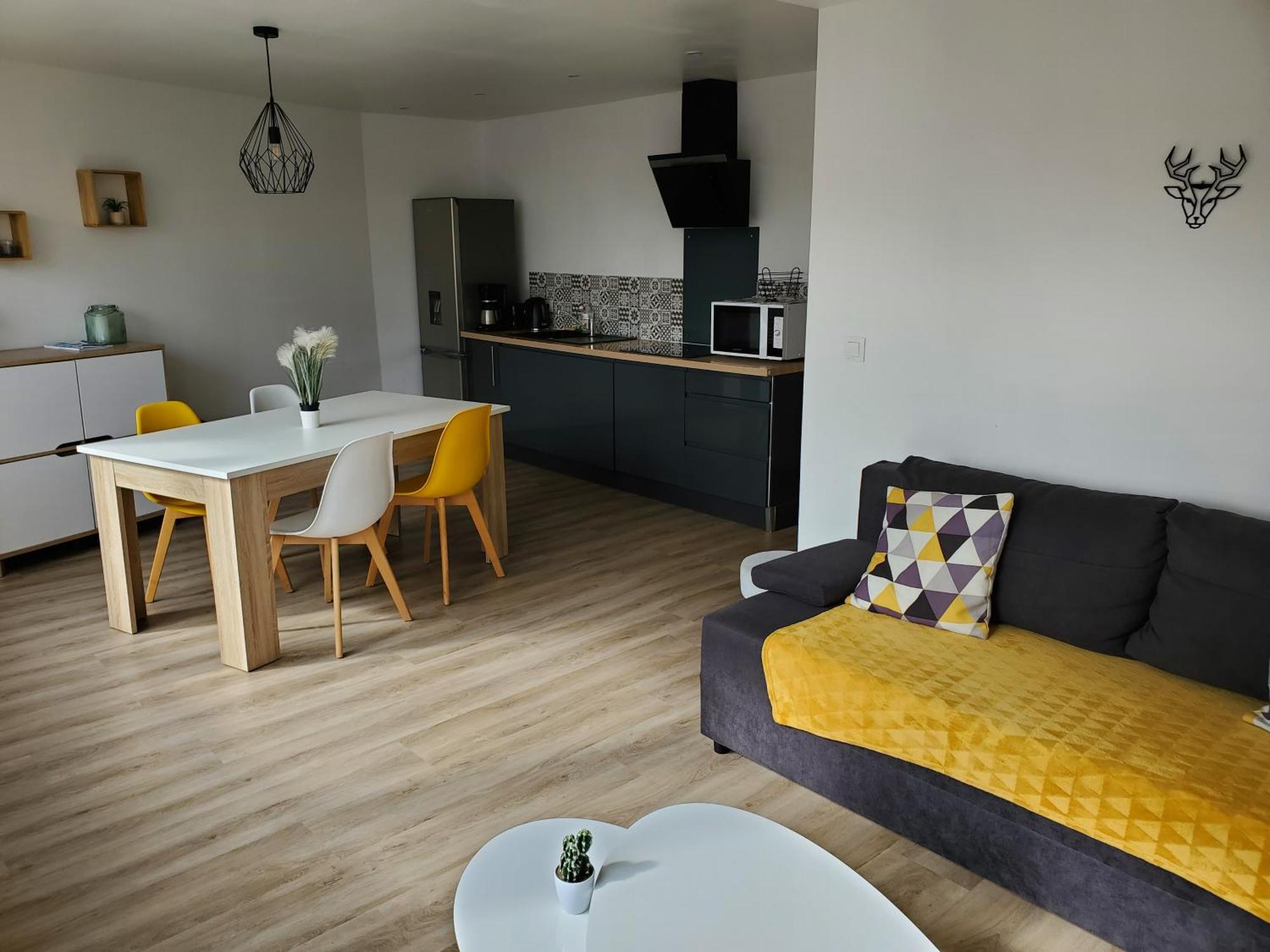 Le Cocon Dieppois - Appt Spacieux Avec Parking Prive Dieppe Ngoại thất bức ảnh
